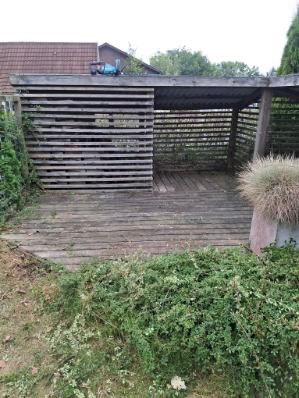 Rydning af terrasse Horsens 2
